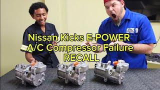 Nissan Kicks E-POWER A/C Compressor Failure Recall