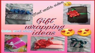 Gift wrapping ideas | Very easy and cute gift wrapping ideas | Sadhana Arora |