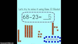 Subtracting 2 Digit Numbers