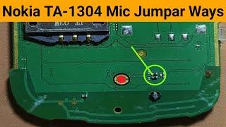 Nokia 105 TA-1304 Mic Problem Solution | Nokia TA-1304 Mic Jumpar Ways