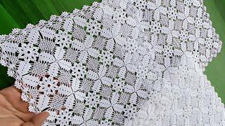 Tutorial Crochet Border and edging For This Motif and Tutorial Motif Crochet 