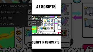 Trade Scam Script | Pet Simulator 99 | New Update! | WORKING 2024
