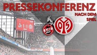 Die PK nach dem Unentschieden in Köln | #05ertv | #KOEM05 | Saison 2022/23