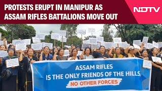 Manipur Violence | Kukis Protest Against Centre's Move To Send 2 Assam Rifles Battalions To J&K