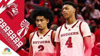 Rutgers highlights: Dylan Harper, Ace Bailey combine for 44 in final game of season | Big Ten on NBC