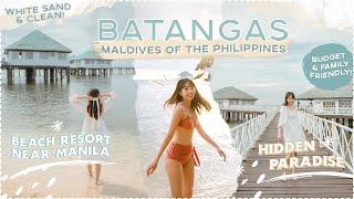 BATANGAS Beach Resort (MALDIVES of the Philippines?!) - New Normal Travel + Budget | Sophie Ramos