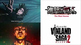 Attack on Titan | Vinland Saga | Paradox 『Comparison AMV』