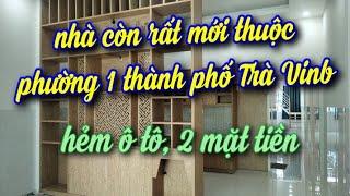 MS 512 bán nhà còn rất mới thuộc phường 1 thành phố Trà Vinh, giá 1 tỷ 650 triệu, đt 0972297474