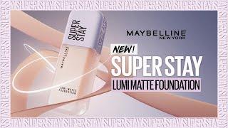 NEW! SUPER STAY LUMI MATTE FOUNDATION 