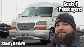 Doors On Both Sides! 2013 GMC 7 Passenger Conversion Van | Sherry Review