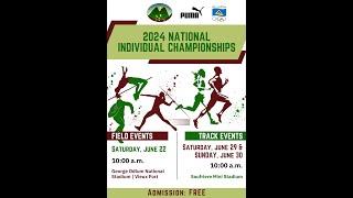 National Individual Track & Field Championship  2024 - Day 1