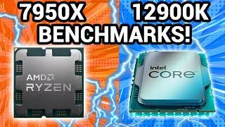 AMD RYZEN 7950X vs INTEL 12900K, AMD RYZEN 7950X GAMING BENCHMARKS