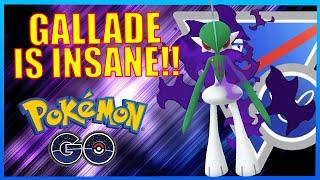 SHADOW GALLADE GOES INSANE!! | POKÉMON GO BATTLE LEAGUE