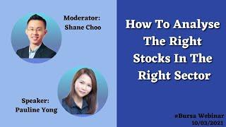 #Bursa #Webinar How To Analyse The Right Stocks In The Right Sector #Technology #Healthcare #Sectors