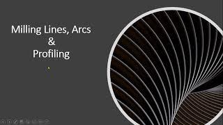 Milling Lines, Arcs, & Profiling using G-codes( Easy)