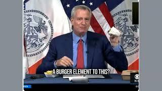 State Of New York Mayor Pushing Vaccines Offering Free Burger & Fries - Never Forget