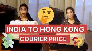 India to Hong Kong Courier Price || Things we got from India || Telugu Vlogs from Hong Kong