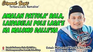 CERAMAH BUGIS TERBARU | USTADZ MUHAMMAD YUSUF,S.Sos.I.,MA | AMALKAN INI DALAM KEHIDUPAN SEHARI-HARI