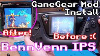 Refreshing this Game Gear with an IPS LCD kit