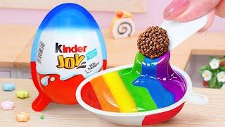 Rainbow Kinder Oreo Cake Love Miniature Rainbow Kinder Chocolate Cake Decorating Ideas