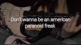 American Paranoid Freak - Damien Styles // Lyric video //