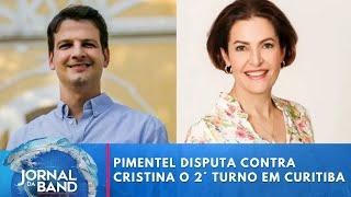 Debate na Band: Pimentel disputa contra Cristina o 2° turno em Curitiba | Jornal da Band