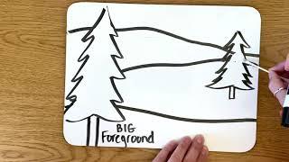 Foreground, Middleground, Background