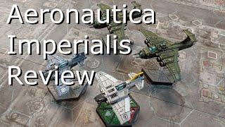 Aeronautica Imperialis Review!   Plastic planes and cardboard skies!