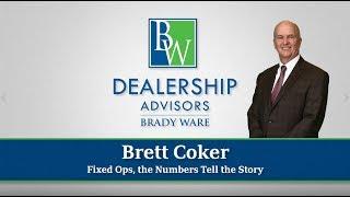 Brett Coker -- Fixed Operations: The Numbers Tell the Story