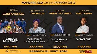 Mandara SDA Church|| Sabbath Afternoon Online Worship|| Date: 21 Sept 2024|| Time: 1:45pm - 5:00pm||