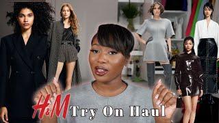 STYLE HAUL: H&M A/W '24 + STUDIO COLLECTION TRY ON HAUL + FALL OUTFIT INSPO FOR PETITE & CURVY GIRLS