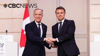 Prime Minister Carney meets with European leaders during 1st international trip