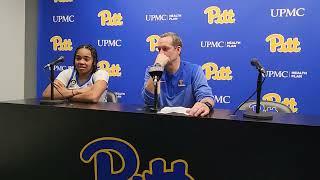 Pitt WBB Dayshanette Harris & Lance White 11/30/22