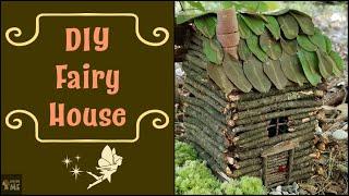 How to Make A Fairy House Out of Nature -- sticks, moss, leaves, etc.