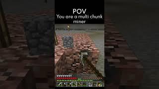 Lore of a multi chunk miner part 115 #minecraft #lore