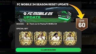 FC MOBILE 25 SEASON RESET UPDATE!  TEAM RESET CONFIRMED BY EA  MYSTERY GIFT PACKAGE REVEALED 