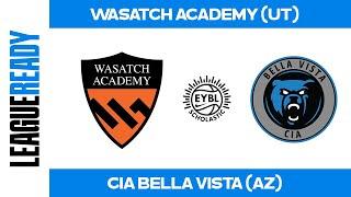 EYBL Scholastic - Wasatch Academy vs CIA Bella Vista