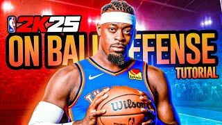 How To DEFEND In NBA 2K25! Top Tips YOU NEED TO KNOW For Better On Ball Defense