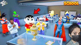 Shinchan Joined The Superhero School - GTA 5 (Back to School)