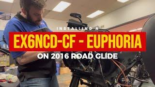 Euphoria Xpert EX6NCD-CF6 Carbon Fiber 6.5" on a 2016 Road Glide