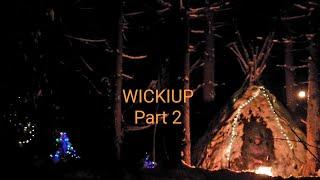 I’m finishing up a magical wikiap shelter in the winter forest. Celebrating Christmas  and New Year