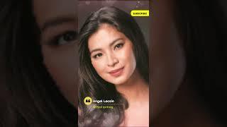 ANGEL LOCSIN noon at ngayon #shorts