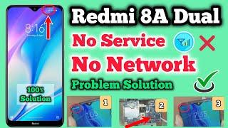 Redmi 8A Dual || No Service || No Network || Problem Solution || Easy Repair || Network ic change.