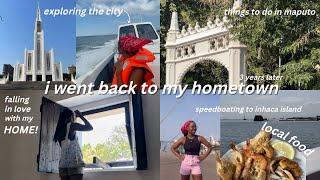 MAPUTO TRAVEL VLOG | exploring the city, things to do, going back to my hometown 3 years later!