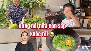 NẤU MÌ TRUNG QUỐC CHO MẸ ĂN SÁNG SAO NÓ LẠ LẮM.! SU SI KÊU MẸ ĐỪNG NÓI NỮA ,MUỐN KHÓC RỒI .!