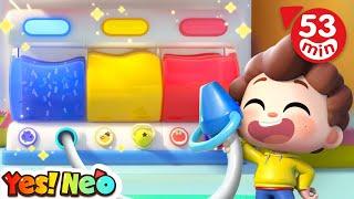 Yummy Food Station | Learn Colors with Neo | Kids Songs & Cartoons | Starhat Neo | Yes! Neo