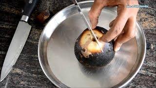 unique village snack  You Never Heard Of ..!!! FLAMING COCONUT..!!!!!!!!!!!!!!!!!!!!!