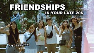 friendship in your 20s, getting lonelier | Johor Bahru trip with friends 2024 