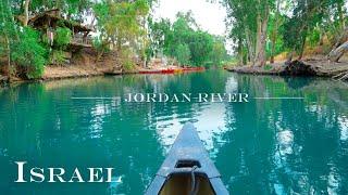 GALILEE. Very Relaxing Walk Along the Banks of THE JORDAN RIVER