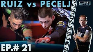 Ep.#21 Earl Strickland Presenst!  | Francisco Sanchez RUIZ vs Aleksa PECELJ | 2020 - Italian OPEN